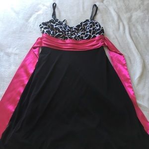 Animal printed dress